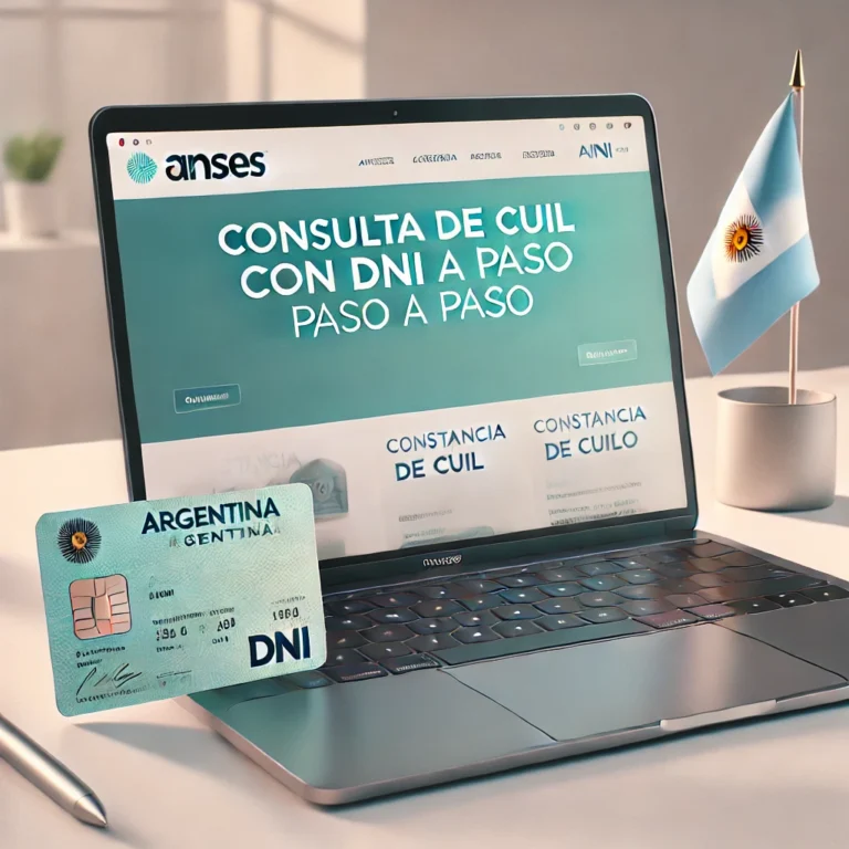CUIL con DNI: Cómo consultarlo y obtenerlo fácilmente en Argentina