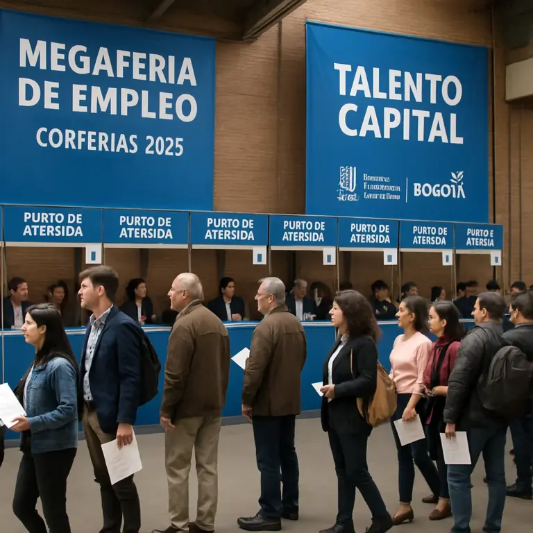 Megaferia de Empleo Corferias 2025: 7 Puntos para Postularse Ya