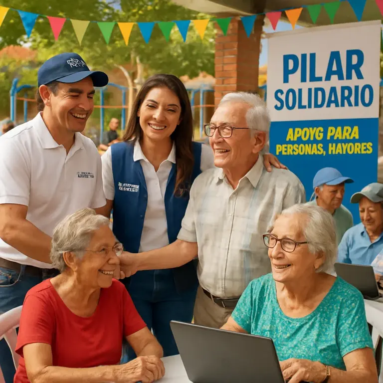 Inscripciones masivas en municipios para renta básica solidaria a adultos mayores