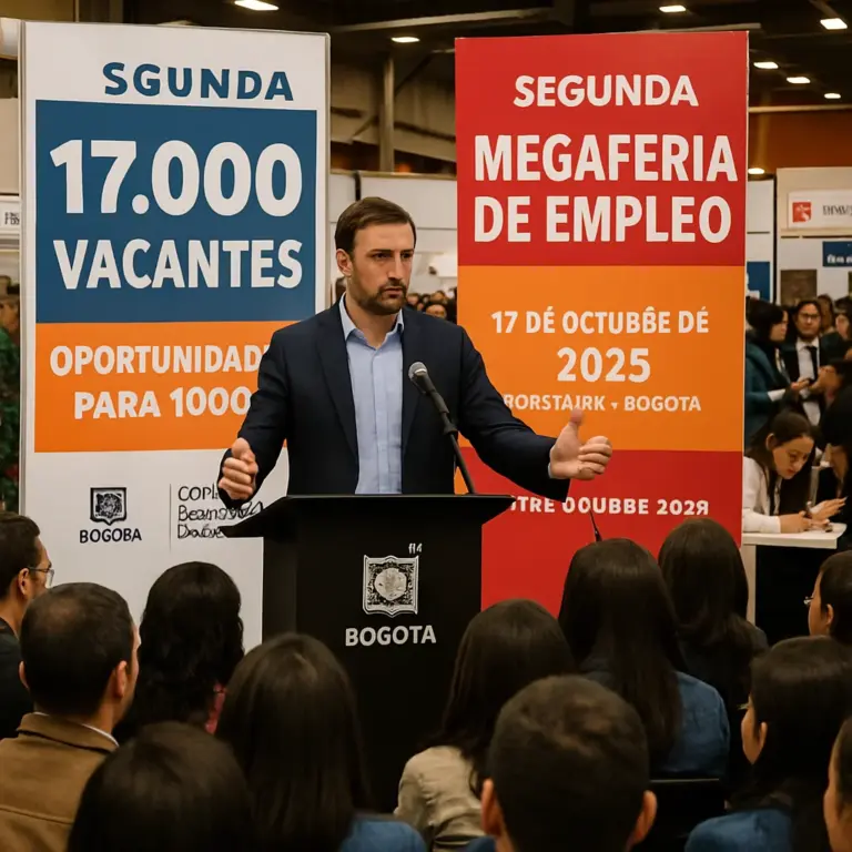 Inicio Alcalde Carlos Fernando Galán: 17.000 oportunidades laborales en Bogotá 2025