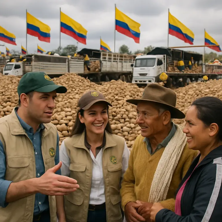 Ministerio de Agricultura destina 3.447 toneladas de papa a hogares vulnerables