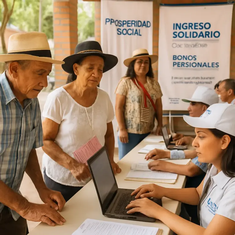 Inscripciones virtuales y presenciales unen a adultos mayores en Colombia