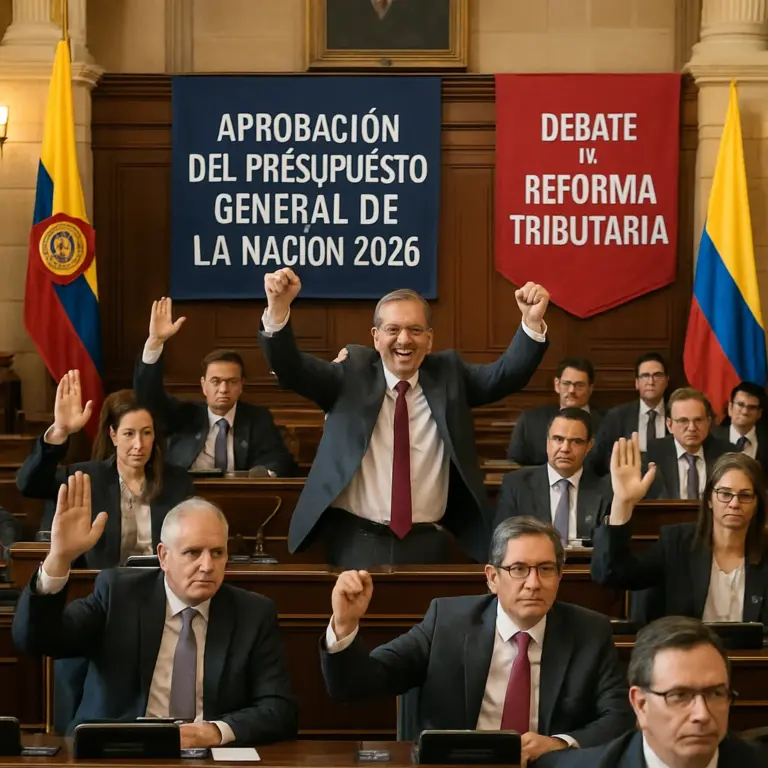 Victoria Legislativa Clave: Aprobación Definitiva del PGN 2026 en Colombia