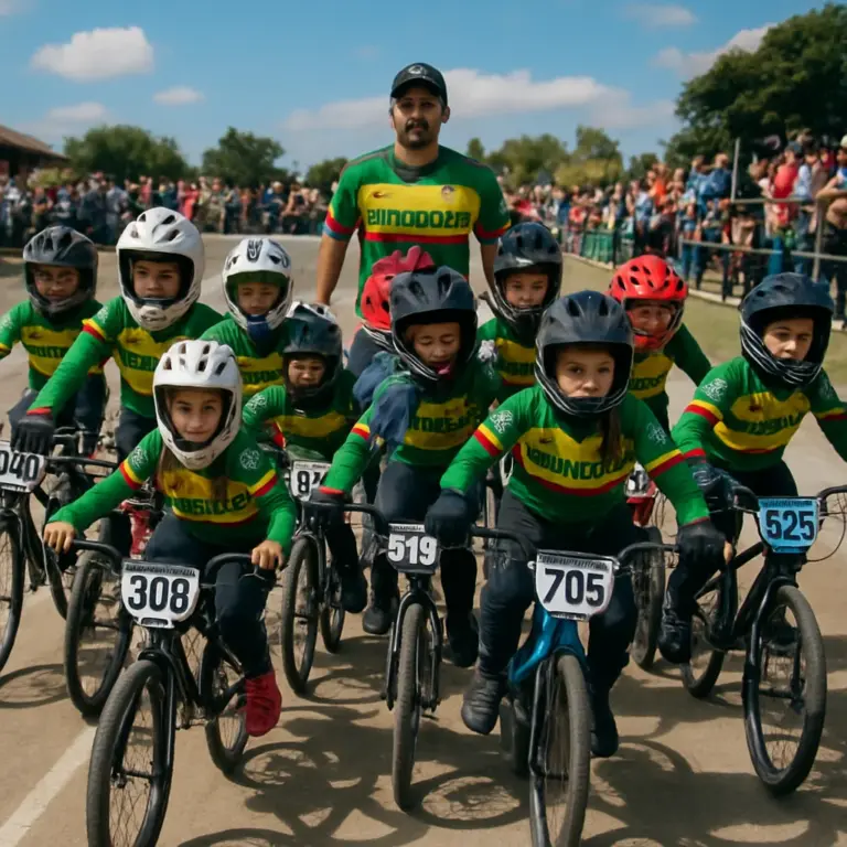 Diez jóvenes del Quindío brillan en Encuentro Nacional Talentos Colombia BMX
