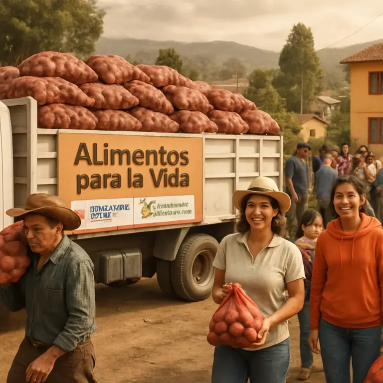 Inicia la distribución del programa Alimentos para la Vida de DPS en Colombia 2025
